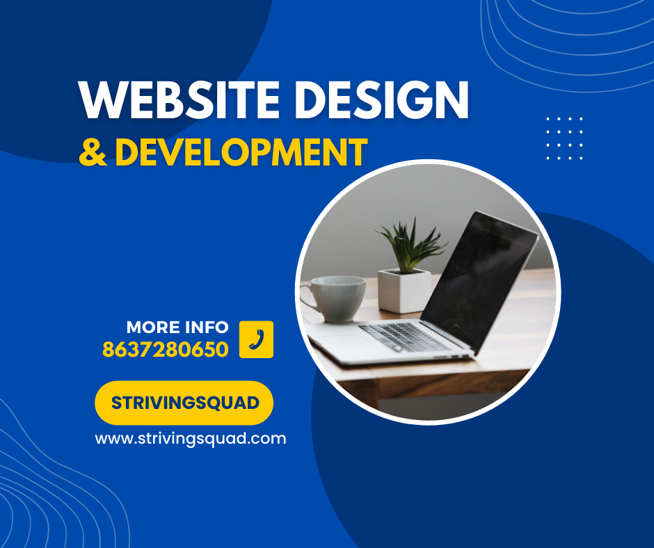 strivingsquad website design company in Bhubaneswar- strivingsquad.com